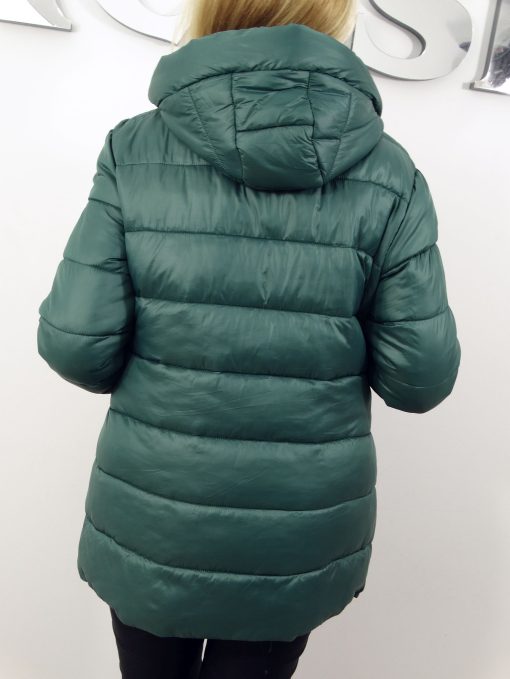 Kurtka Damska Pikowana Jesienna WIOLA od 42 do 52 zielona
