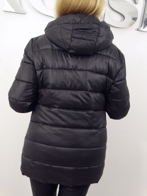 Kurtka Damska Pikowana Jesienna WIOLA od 42 do 52 czarny