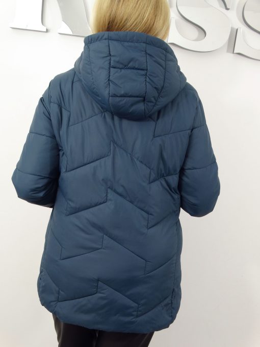 Kurtka Damska Pikowana Przejściowa SAMANTA od 42 do 52 morska zieleń