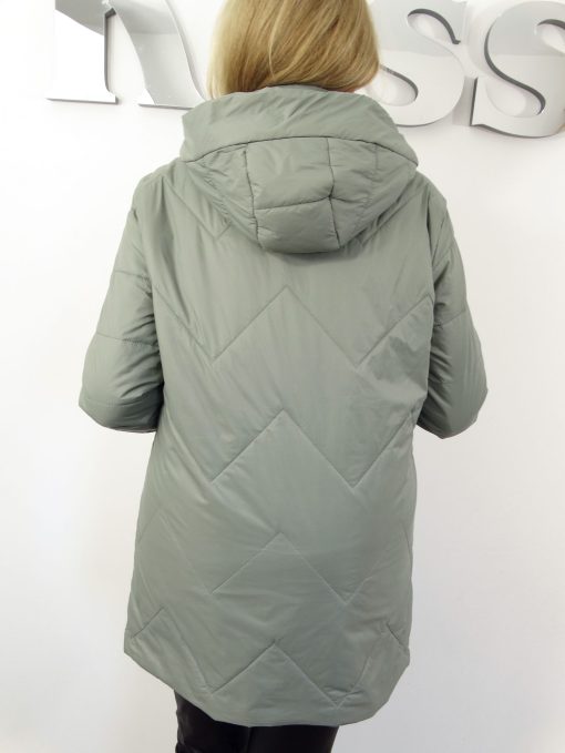 Kurtka Damska Płaszczyk Wiosenny FLORENS od 44 do 54 szałwiowy